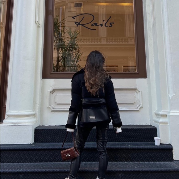 Maniere De Voir Limited Edition Knit and Plush Jacket and belt - size S/M NEW. - Picture 4 of 6